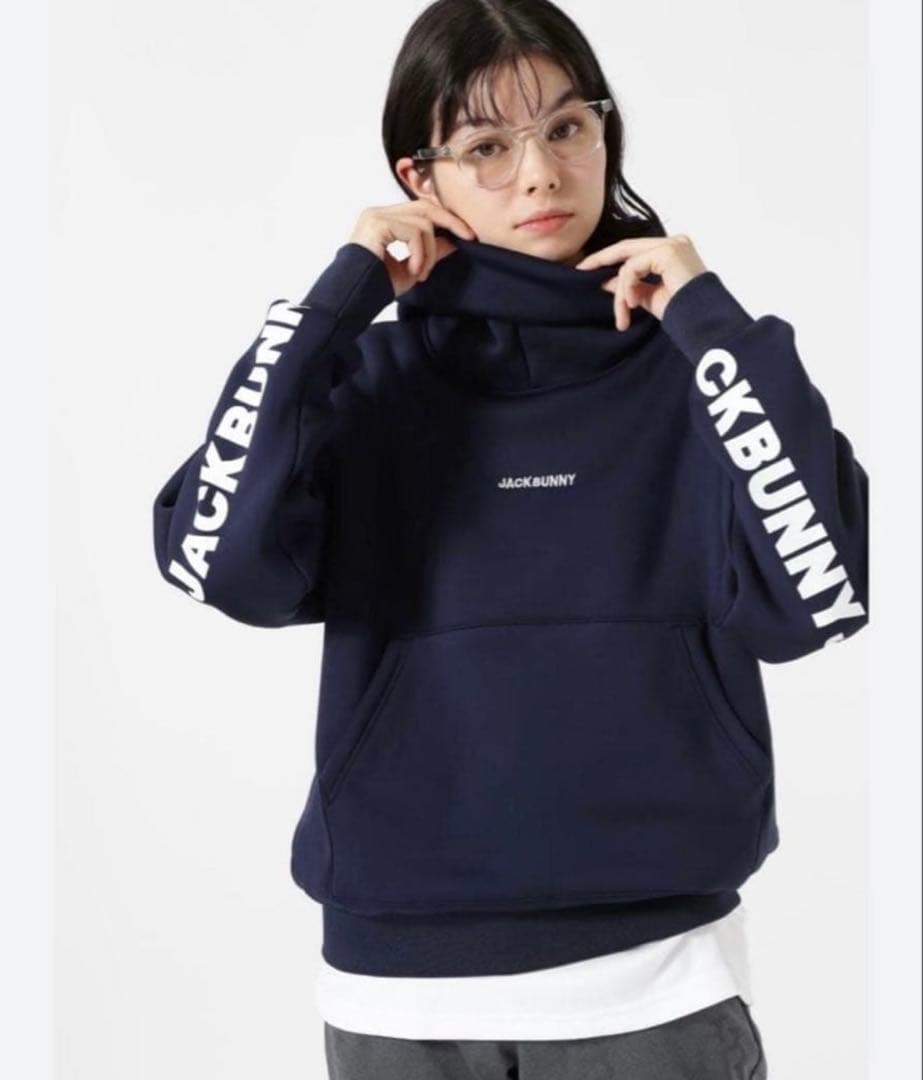 ジャックバニーKARUISHI裏フリースフーディプルオーバー Jack Bunny!!（ジャックバニー）の「【Jack Bunny!!】KARUISHI 裏