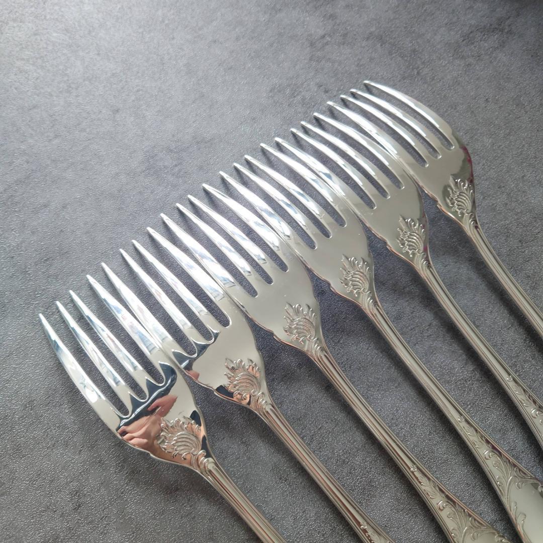 希少 美品 クリストフル マルリー フィッシュフォーク 6点 - メルカリ