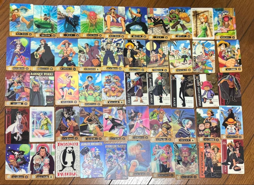 d*3様 ワンピース 海賊王グミ カード 298枚 レア多数 - メルカリ