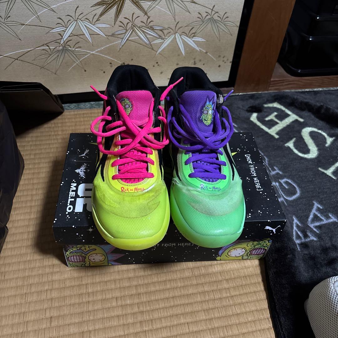 PUMA MELO 02 バスケットシューズ Amazon.com | PUMA Mens Mb.02 Lo Lamelo Basketball Sneakers Shoes