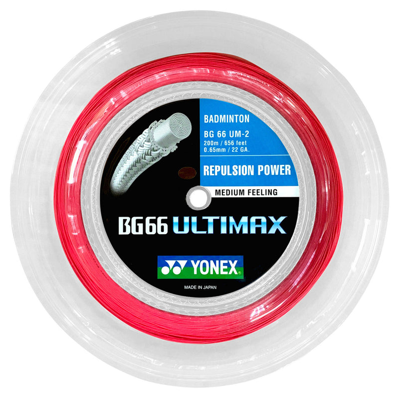 Yonex BG66 ULTIMAX 0.65mm 200m Reel