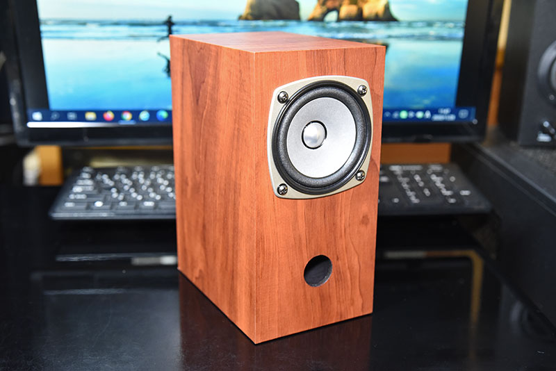 かんすぴ P800-Eとフルレンジスピーカー FF85WKのレビューと作り方！