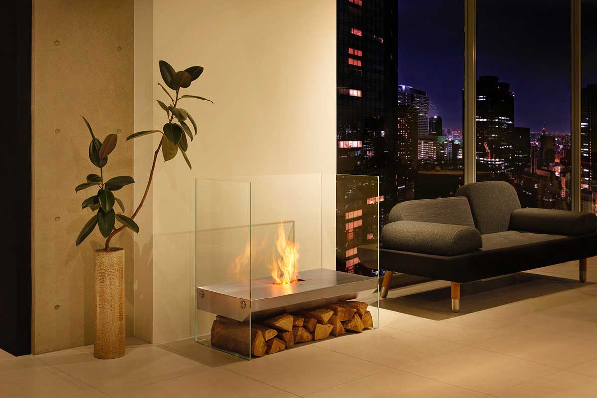 暖炉で癒やされる暮らし。バイオエタノール暖炉とは？エコで、手軽で